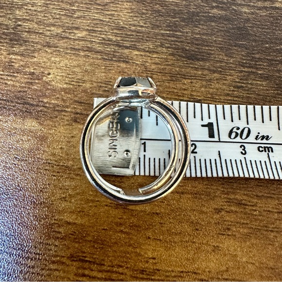 Kendra Scott Elyse Silver Drusy Ring - Picture 4 of 4